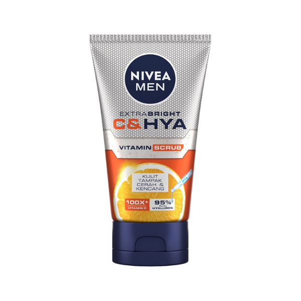 Nivea Men Extra Bright C & HYA Vitamin C Scrub 100ml