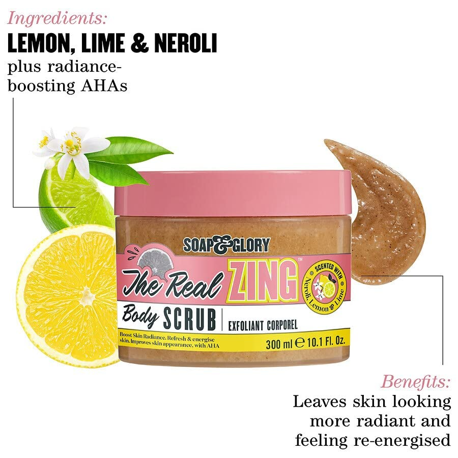 Soap & Glory The Real Zing Body Scrub