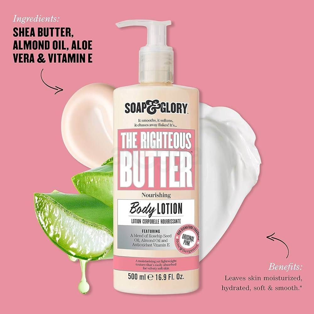 Soap & Glory The Righteous Butter Body Lotion 500ml