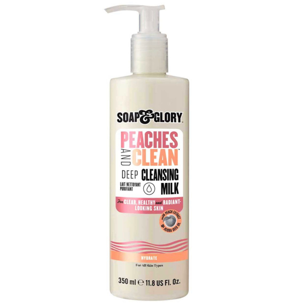 Soap & Glory Peaches And Clean Cleansing Milk - 350ml