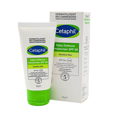 Cetaphil Daily Moisturizer with SPF 50 - Protect Sensitive Skin