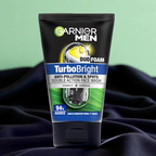 Garnier Men Turbo Bright Duo Foam Face Wash 100ml