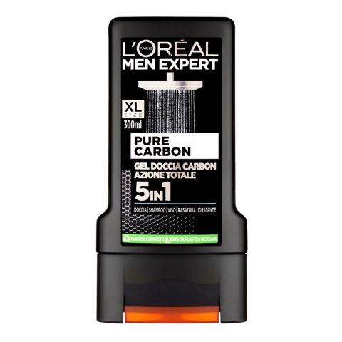 L'Oreal Paris Men Expert Pure Carbon 5 in 1 Shower Gel 300 ML
