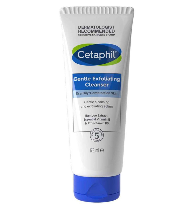 Cetaphil Gentle Exfoliating Cleanser Face Wash 178ml