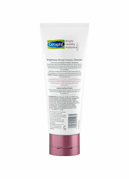 Cetaphil Bright Healthy Radiance Reveal Creamy Cleanser, 100g