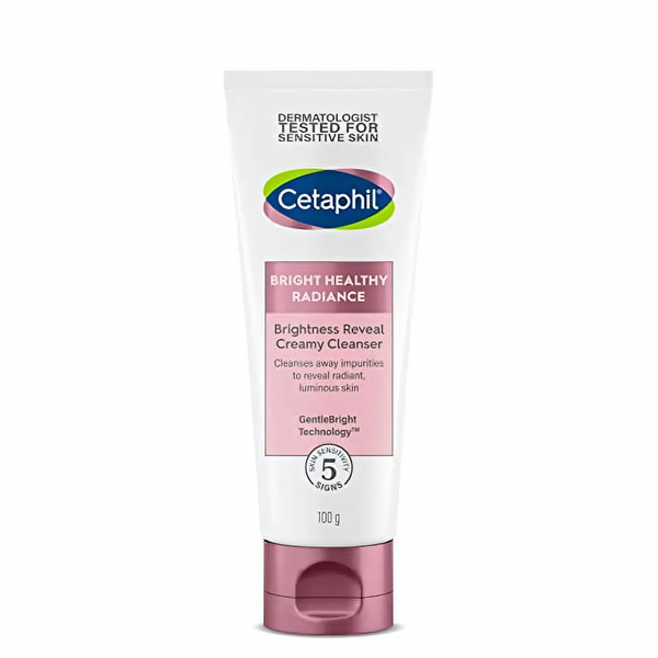Cetaphil Bright Healthy Radiance Reveal Creamy Cleanser, 100g