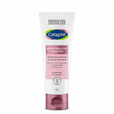 Cetaphil Bright Healthy Radiance Reveal Creamy Cleanser, 100g